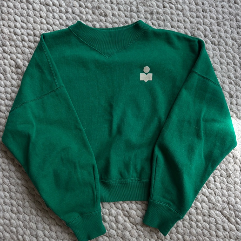 Isabel Etoile Marant Green Crewneck Sweatshirt